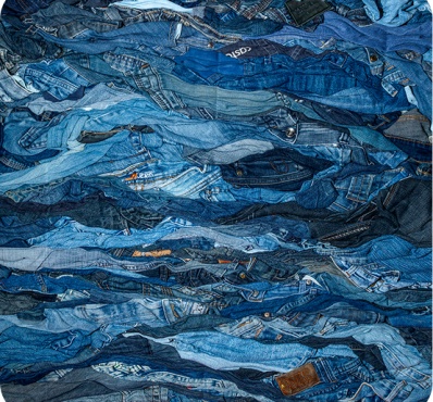 Pile de jeans