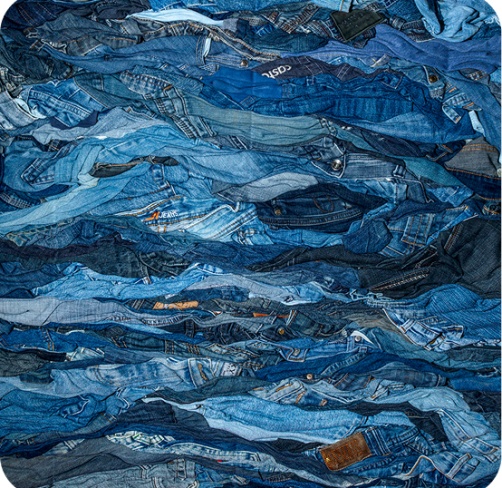 Pile de jeans