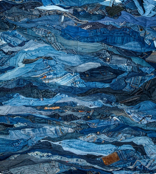 Pile de jeans