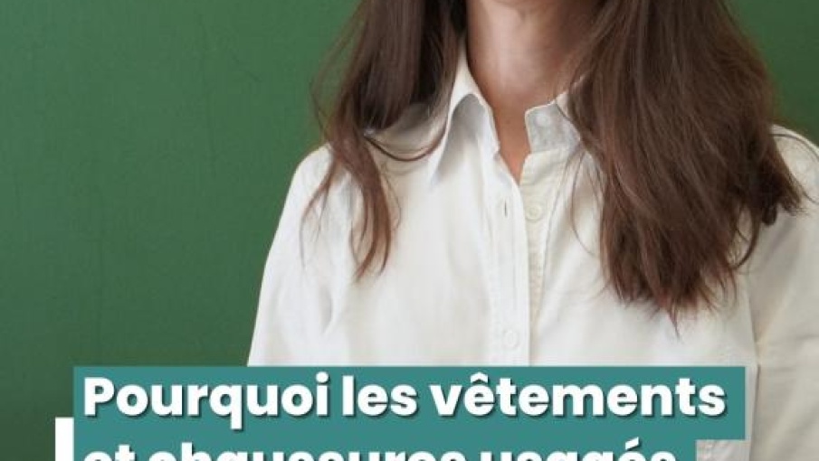 Interview de Maud Hardy avec comme titre : Pourquoi les vêtements et chaussures usagés sont-ils envoyés à l'international ?