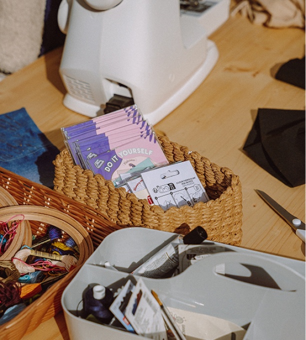 Ensemble d'outils pour réaliser de la couture