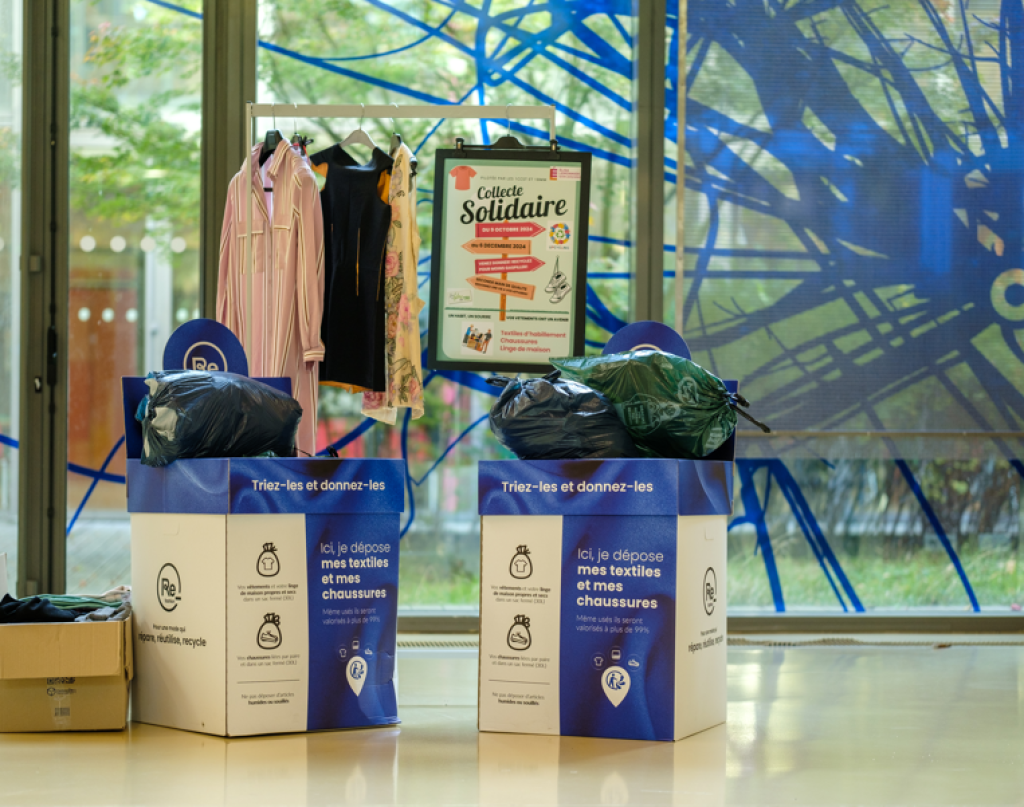 Point de collecte en lycée
