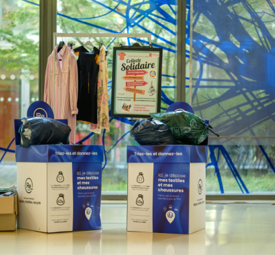 Point de collecte en lycée
