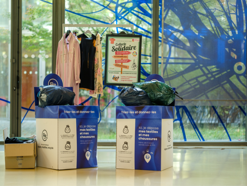 Point de collecte en lycée